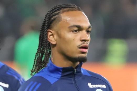 Sekou Mara sous le maillot du RC Strasbourg Alsace